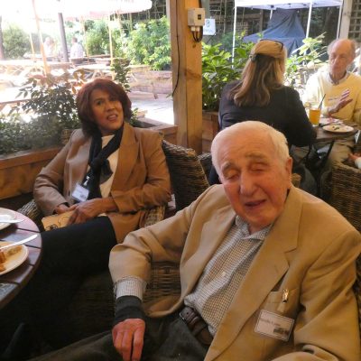 Neville Lyons and companion